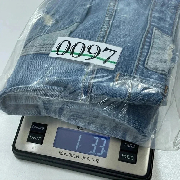 Zara Womens Size 6 Distressed raw hem jeans 0097 - Picture 10 of 11